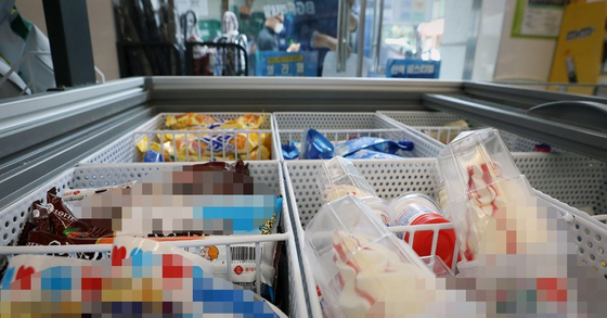 아이스크림 냉동고. 연합뉴스