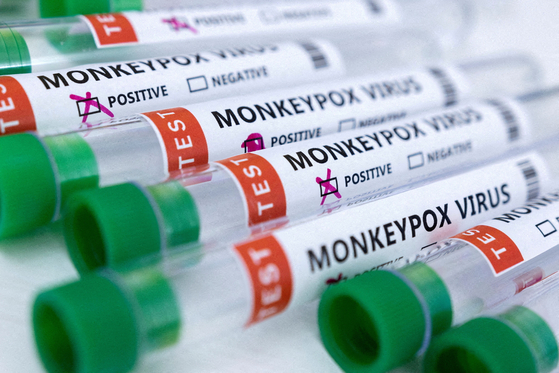원숭이두창 바이러스 감염 테스트 시험관