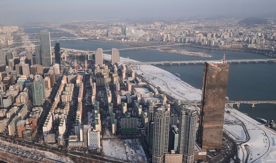 서울시가 서울 영등포구 여의도 개발 청사진을 공개했다.   [사진 청와대사진기자단]