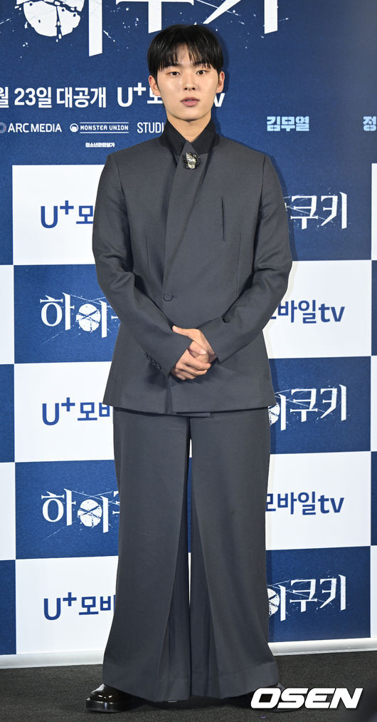 [OSEN=김성락 기자] 23일 오후 서울 용산구 한강대로 CGV 용산아이파크몰에서 U+모바일tv 오리지널 시리즈 '하이쿠키' 기자간담회가 열렸다.