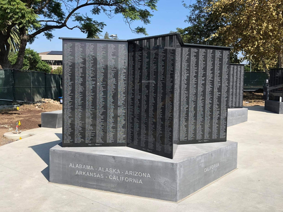 OC 한국전 참전 미군용사 기념비