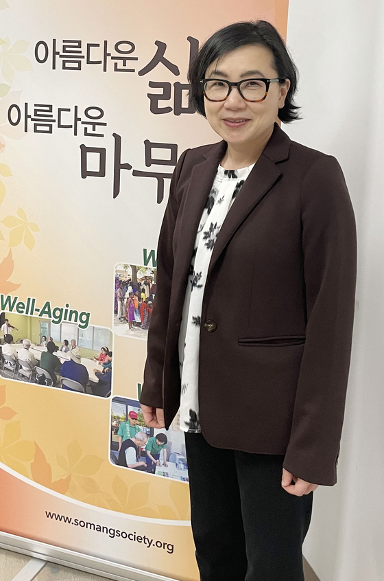 사이프리스의 소망소사이어티 사무실에서 만난 신혜원 사무총장.