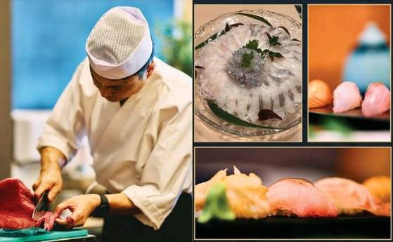 '문 비치'는 접시 위 생선으로 빚어내는 예술과도 같은 요리로 호평을 이끌어내고 있다.