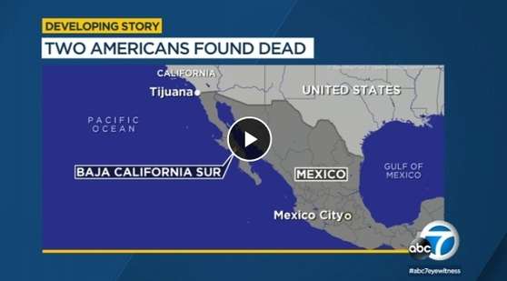 멕시코 고급호텔서 지난 13일 미국인 투숙객 2명이 객실에서 숨진 채 발견돼 현지 경찰이 수사에 나섰다. [ABC7 뉴스]
