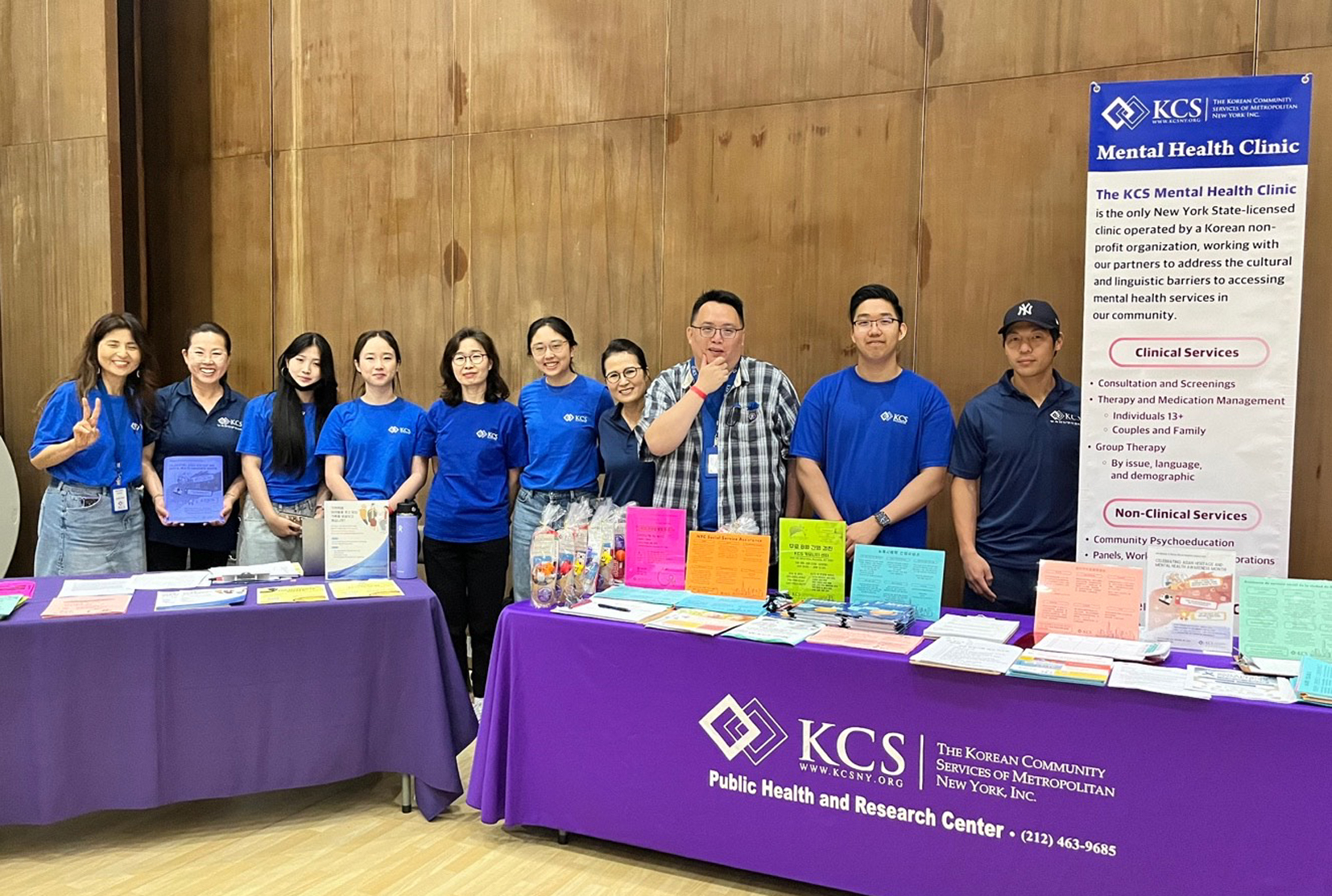KCS 뉴욕한인봉사센터는 남성 건강의 달인 6월을 맞아 17일 뉴욕시 퀸즈에 있는 KCS 커뮤니티센터에서 남성 건강페어 행사를 성황리에 개최했다. [사진 KCS 뉴욕한인봉사센터]