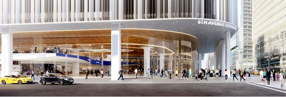 뉴욕뉴저지항만청이 6500만 달러를 투입해 대대적으로 보수공사를 진행할 맨해튼 포트오소리티 터미널의 달라지게 될 새로운 모습을 그린 렌더링. [사진 뉴욕뉴저지항만청]