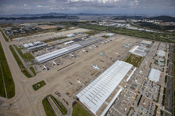 Panoramic View of Incheon International Airports Cargo Terminal