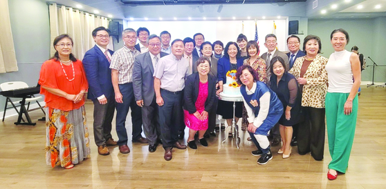  ‘만나24TV’ 설립 2주년 기념행사 참석자들 