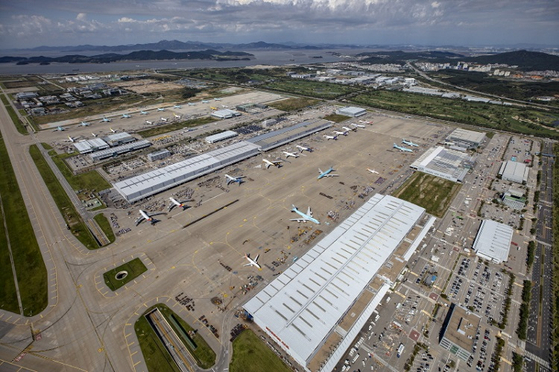 Panoramic View of Incheon International Airports Cargo Terminal