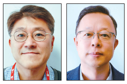 김진수(왼쪽) CCO와 리차드 고 CFO.
