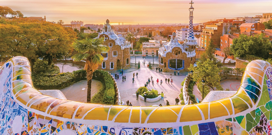 스페인이 낳은 세계적 건축가 안토니 가우디의 독창적인 건축세계가 바르셀로나 곳곳에 펼쳐져 있다. [US아주투어 제공]