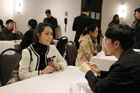 한국에서 식품영양학을 전공한 제시카(영문명)가 식품 마케팅 관련 직종을 얻기 위한 상담을 받았다. 표영태 기자