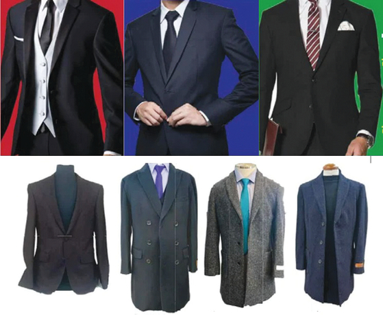 '이태리패션타운'은 겨울 아우터, 명품 양복 등의 특별 세일을 펼치고 있다.
