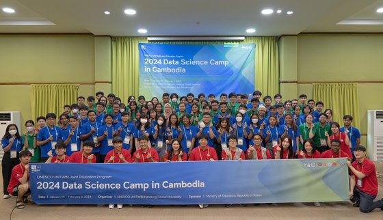 2024 캄보디아 데이터 사이언스 캠프 단체사진
