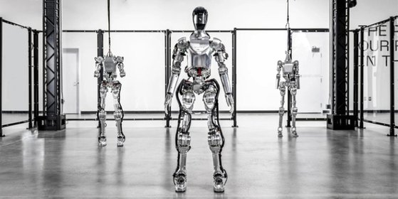 미국 스타트업 피규어가 제작한 ‘휴머노이드(인간형) 로봇’. BMW는 최근 미국 사우스캐롤라이나주 스파턴버그공장에 이 로봇의 투입을 결정하고, 성능 검증을 진행하고 있다. 사진 피규어