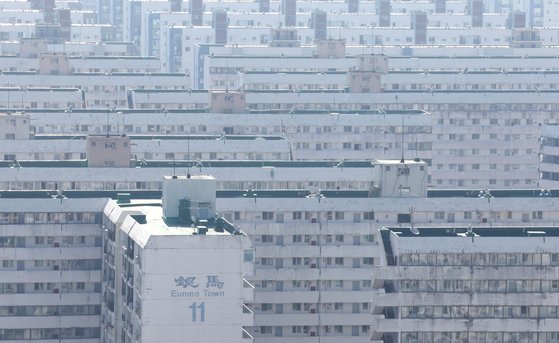 서울 강남구 대치동 은마아파트는 장기간 재건축 사업이 제자리걸음이다. [연합뉴스]