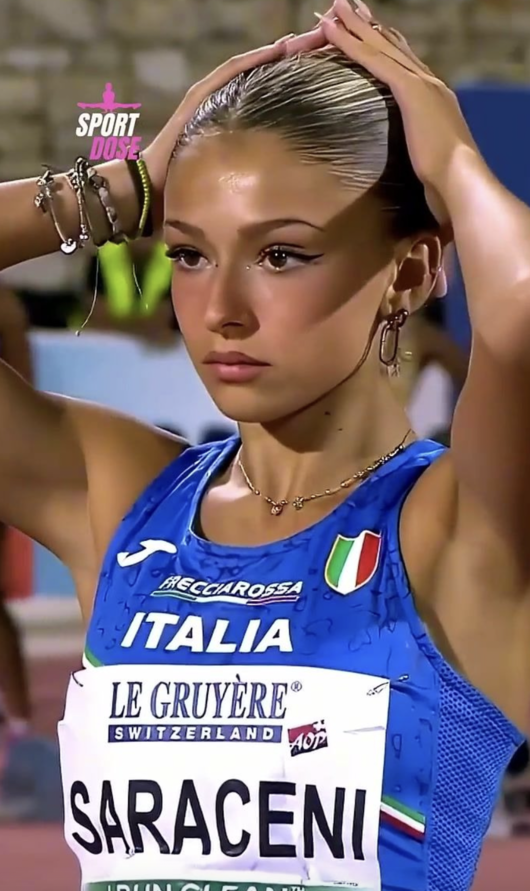 ‘올림픽 여신이네?’ 파리를 사로잡은 이탈리아 미녀육상선수 정체는?