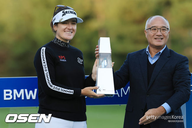 톱10 4명으로 ‘안방익’ 만족? LPGA ‘BMW 챔피언십’ 해나 그린 우승