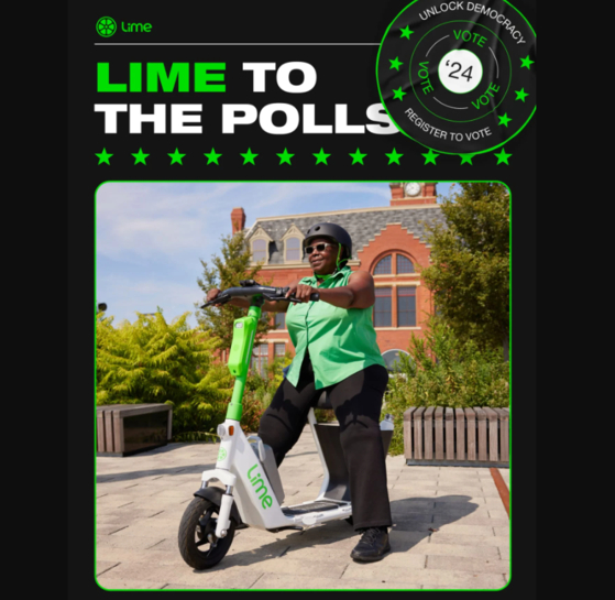 'Lime to the Polls' 홍보이미지