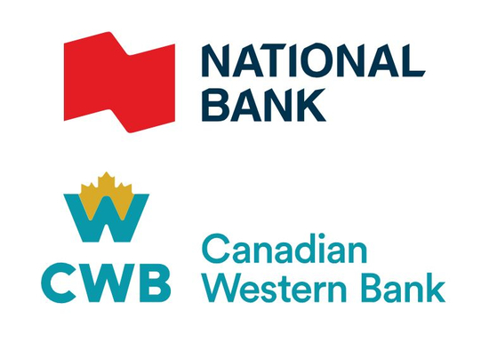 사진출처= 캐나다 네셔널은행(National Bank of Canada) , 캐나다 웨스턴은행(CWB) 공식 홈페이지