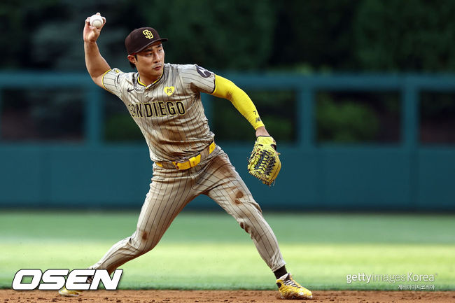 [사진] 샌디에이고 파드리스 시절 김하성. ⓒGettyimages(무단전재 및 재배포 금지)