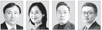 김재언, 김윤정, 최홍석, 박성하(왼쪽부터 순서대로)