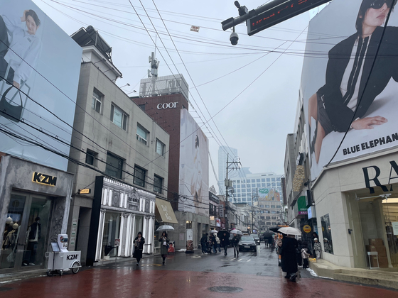 지난 12일 찾은 서울 성동구 성수동 서연무장길 전경. 김세린 기자