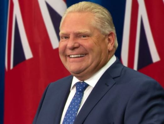 더그 포드(Doug Ford) 온타리오주 총리. 온타리오 정부(Government of Ontario) 홈페이지 캡쳐.