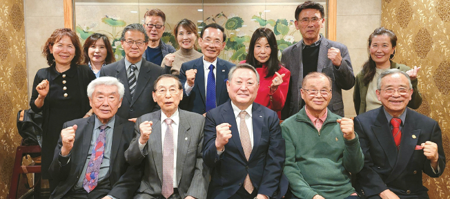 외대 동문회 박정운 총장과 간담회