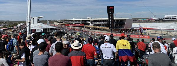 ▲ 지난 11월 1일(금) 부터 3일간 어스틴 서킷 오브 디 아메리카스(Circuit of the Americas, 이하 COTA)에서 펼쳐지는 지상 최고의 자동차 스피드 경기 ‘F1(포뮬러 원)’이 열렸다.