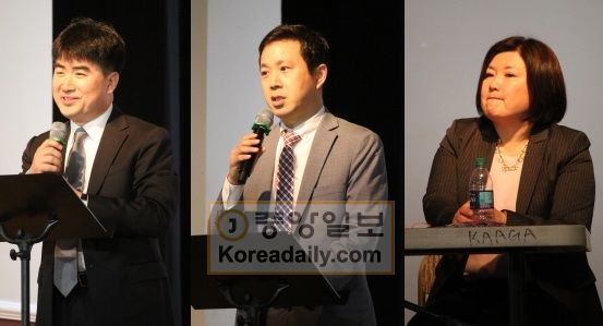 왼쪽부터 김시현, 김진혁, 박은영 변호사. 