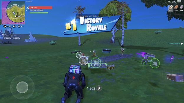 Fortnite, the popular free game that millions are playing, is fun and competitive, which makes a victory even more exciting. [Source: Jonathan Chun]
