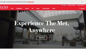 메트로폴리탄 미술관 홈페이지.  
