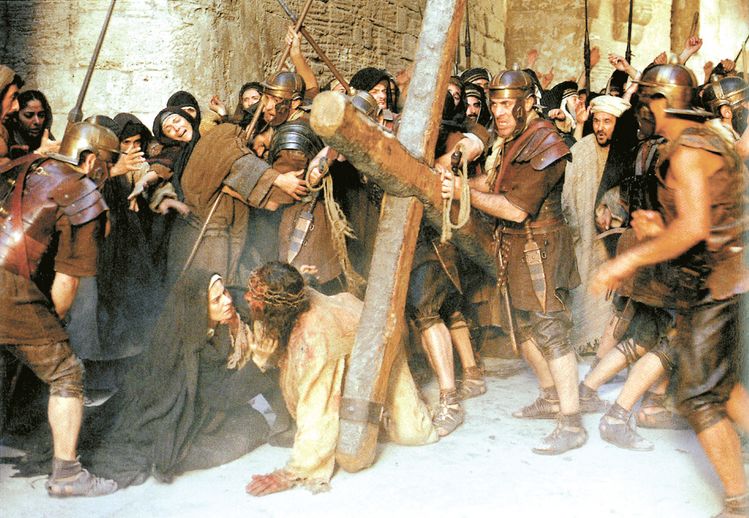 할리우드 스타 멜 깁슨이 연출한 종교 영화 '패션 오브 크라이스트'(2004)의 한 장면. 인류의 죄를 대신한 예수 그리스도의 마지막 12시간을 다뤘다. [중앙포토]