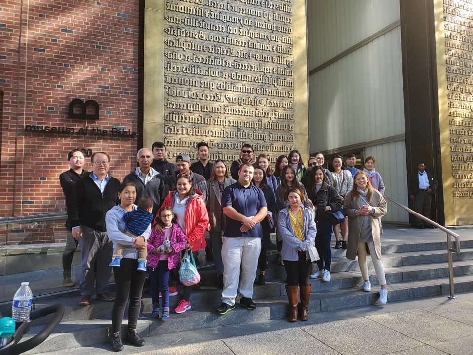 DC 성경박물관에 방문한 워싱턴 신학교 학생들
