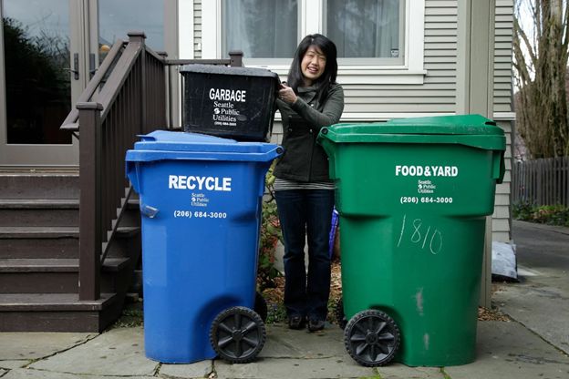 Recycling may seem tedious but it is a simple yet large way to make a difference.  Source: Associated Press, Ted S. Warren