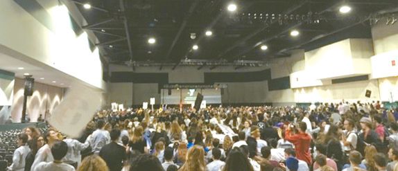 The first conference of the season with 3&#60420;500+ delegates from all over California&#60419; [Source: Kristen Sung]
