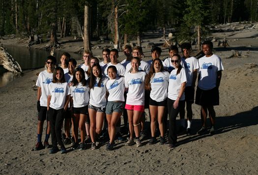 Culver City High’s Cross Country Track Team at their summer training trip.