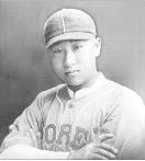 1924년 휘문고보 야구선수 시절의 간송. ‘간송 전형필’(김영사)에서.