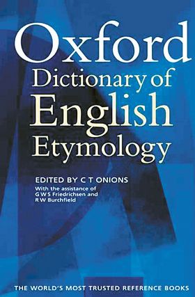 영어 3만8000 단어의 어원을 수록한 『옥스퍼드 영어 어원사전』