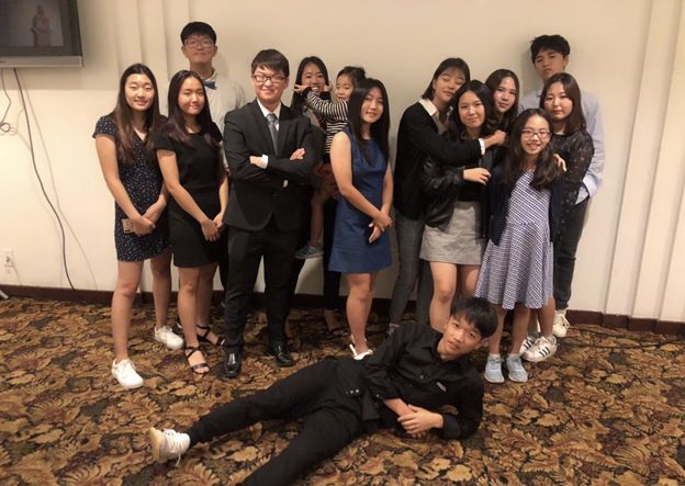 Summer 2019 KAYLT interns are celebrating their culmination of the program.[Source: author Goeun Lee]