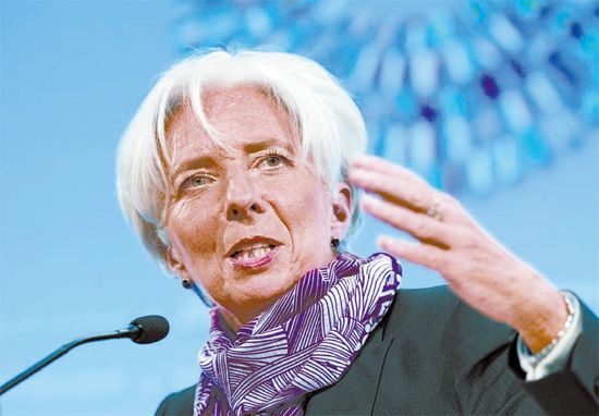 크리스틴 리가르드 IMF 총재