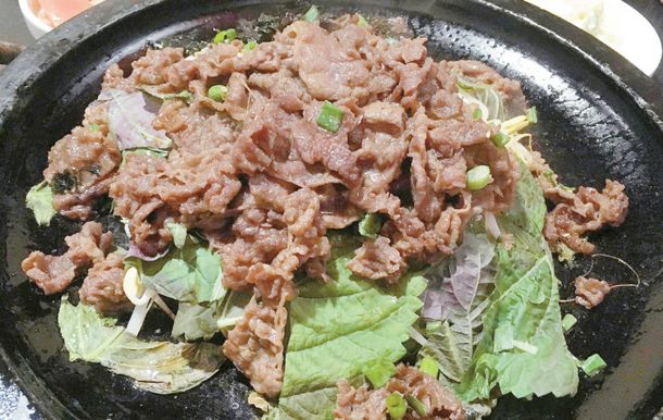 한국 대표 음식 중 하나인 불고기. 덮밥으로 해 먹어도 일품이다. 박낙희 기자