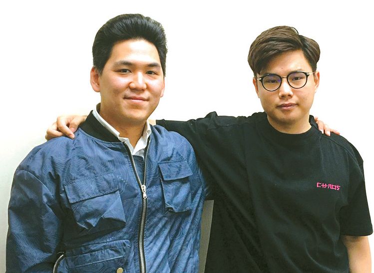 베벌리 힐스에서 신세대 패션 사업으로 주목을 끌고 있는 젠자이의 공동 운영자 케빈 서씨(왼쪽)와 챙 맹씨. 