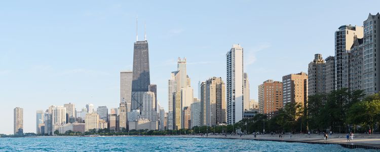 시카고 다운타운 전경. [위키미디어]