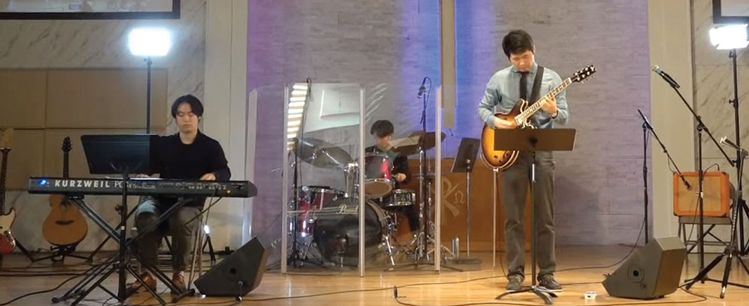 뉴욕감리교회가 마련한 라이브 재즈 워십 공연 장면. [사진 뉴욕감리교회]
