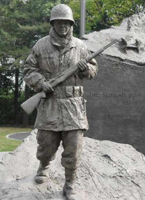 퀸즈 플러싱 키세나파크 한국전쟁 기념비.