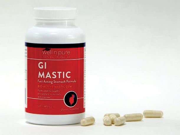 웰앤퓨어에서 위장 질환에 도움을 주는 신제품을 출시했다. GI Mastic은 위염 위산과다 위궤양 예방과 개선에 도움을 주는 제품이다. 소화기관의 건강을 지켜주며 헬리코박터균을 죽이는 효능이 있는 자연 건강식품이기도 하다.
