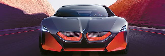 BMW의 차세대 전기차 모델인 '비전 M 넥스트' 콘셉트 카. [BMW 제공]